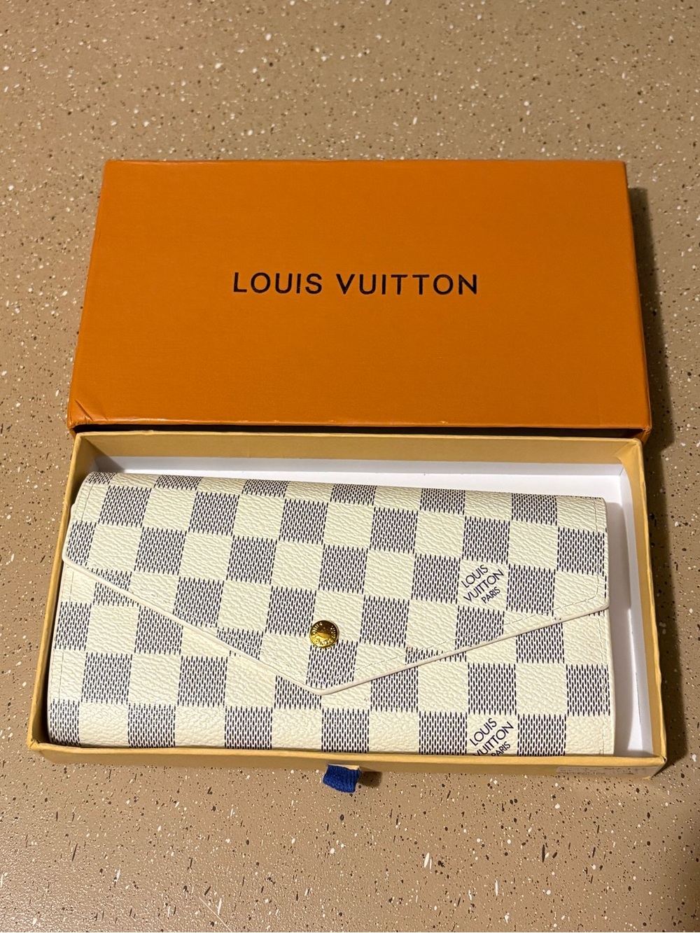 Damier Azur Canvas Wallet